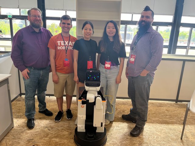 UT Austin Villa@Home team with the Toyota HSR